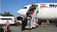 نخستین پرواز از سلیمانیه عراق در کیش به زمین نشست