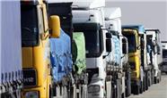 ترافیک چندکیلومتری کامیون های صادراتی در مرز پیرانشهر +فیلم