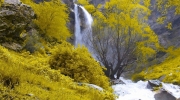 بلندترین آبشار اقلیم کردستان به یک جاذبه گردشگری تبدیل شده است