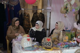 نمایشگاه مشترک صنایع دستی زنان ایران و سلیمانیه