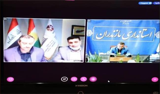 تاکید استانداران مازندران و سلیمانیه عراق بر صادرات دوجانبه / توافق برای امضای تفاهمنامه