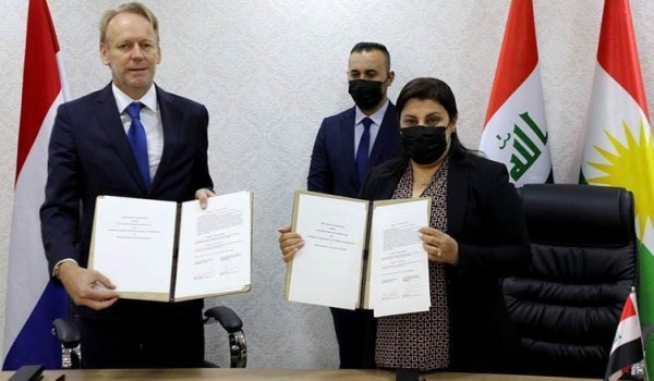 امضای تفاهمنامه توسعه صنعتی سازی کشاورزی میان هلند و اقلیم کردستان