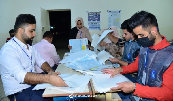 انتشار نتایج نهایی انتخابات مجلس عراق در کردستان عراق