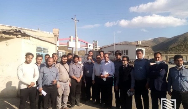 استقرار کامل شرکت انبار‌های عمومی و خدمات گمرکی ایران در مرز باشماق