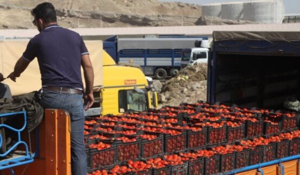 صدور ۴۹ هزار تن محصولات کشاورزی از مرز مهران به عراق