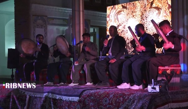طنین نوای دلنشین دف در جشنواره رضوی 