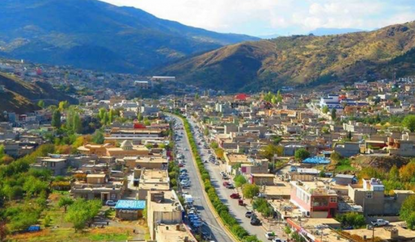 منطقه چومان در اقلیم کردستان عراق