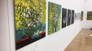 گشایش نمایشگاه نقاشی در ژاپن با حضور 14 هنرمند کُرد