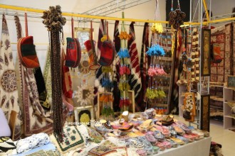 نمایشگاه صنایع‌دستی ایرانی در سلیمانیه